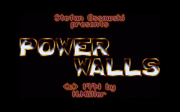 Power Walls screen shot title